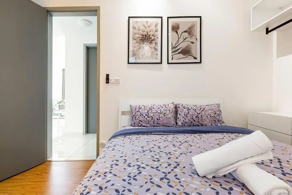 9Min Drive To City Highfloor Aprmt City Skyline View Water Purifier George Town Appartement