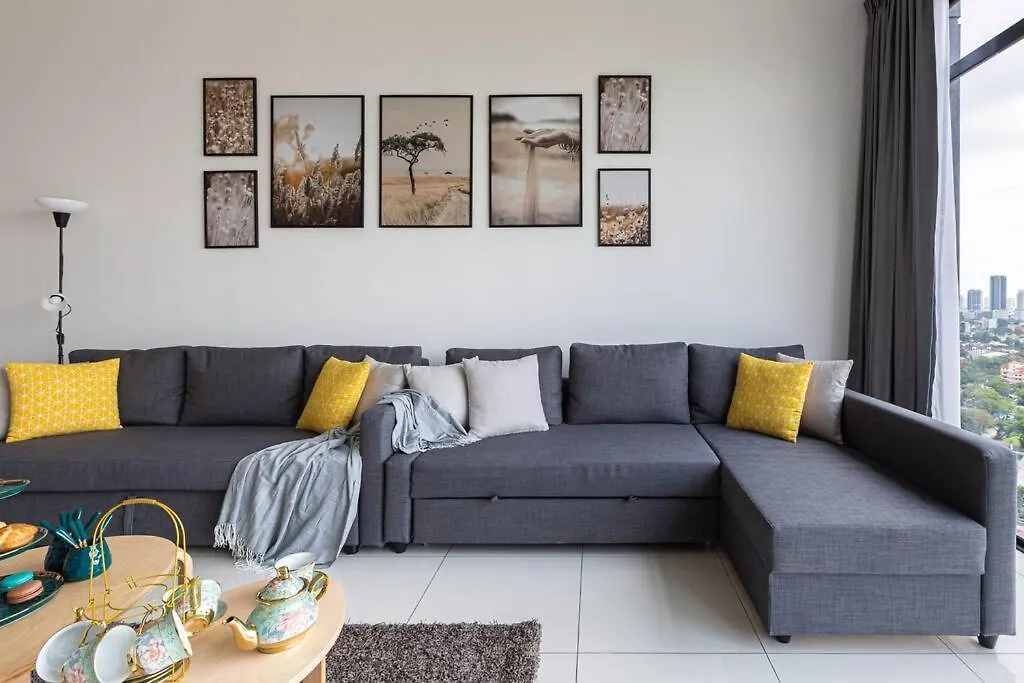 Appartement 9Min Drive To City Highfloor Aprmt City Skyline View Water Purifier George Town Maleisië