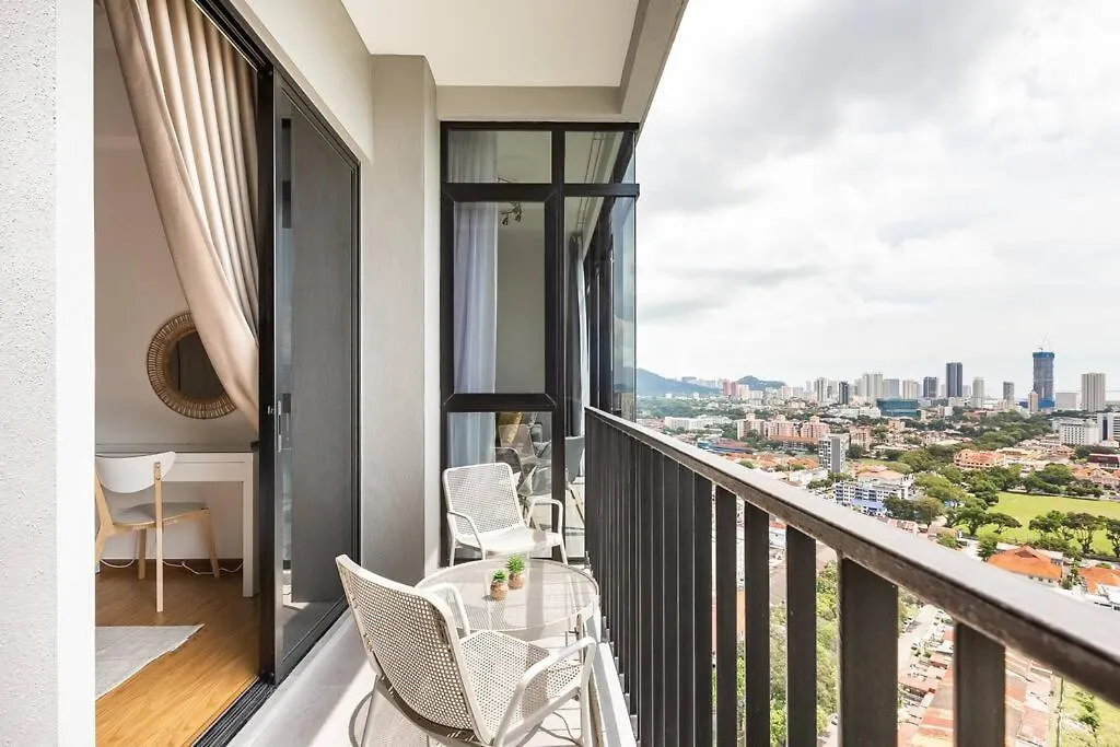 9Min Drive To City Highfloor Aprmt City Skyline View Water Purifier George Town