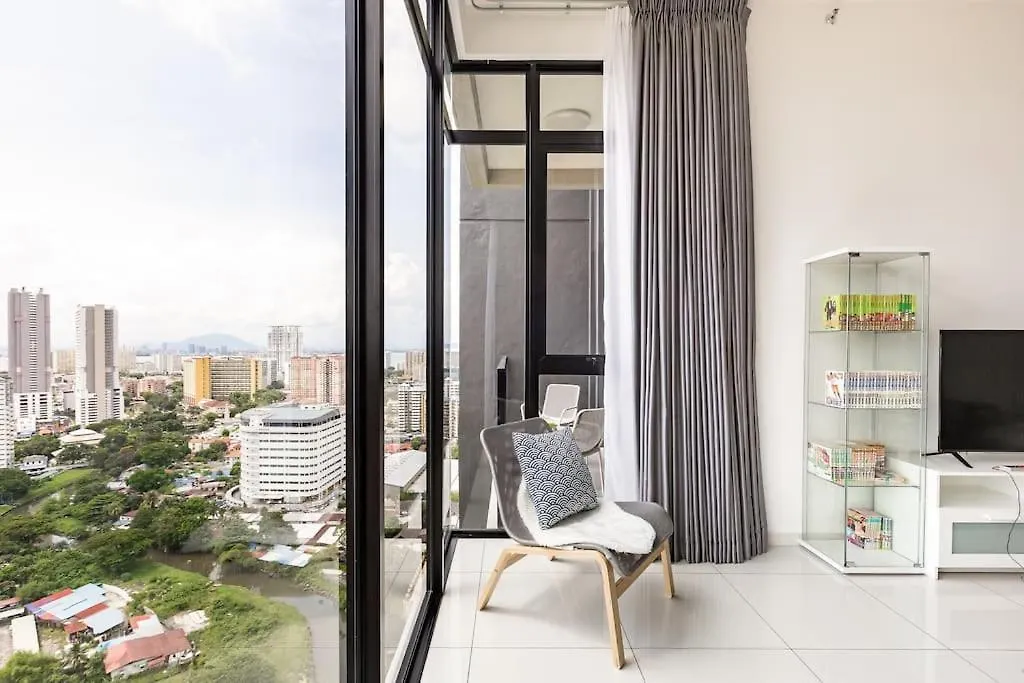 Appartement 9Min Drive To City Highfloor Aprmt City Skyline View Water Purifier George Town