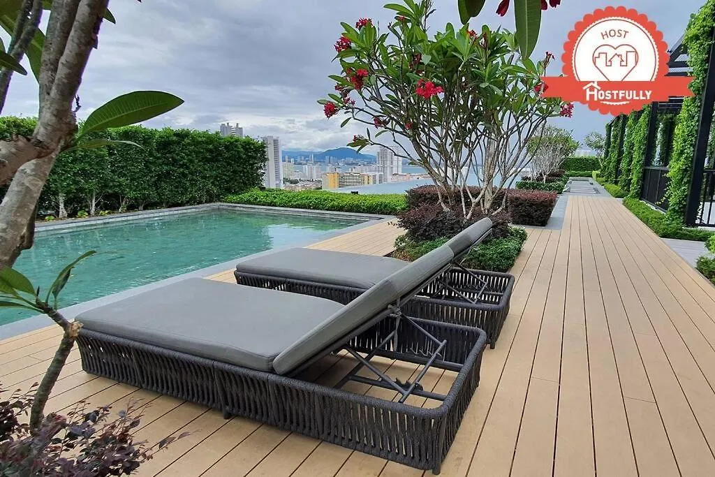 Appartement 9Min Drive To City Highfloor Aprmt City Skyline View Water Purifier George Town