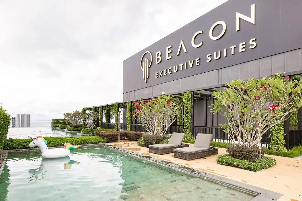 9Min Drive To City Highfloor Aprmt City Skyline View Water Purifier George Town Appartement