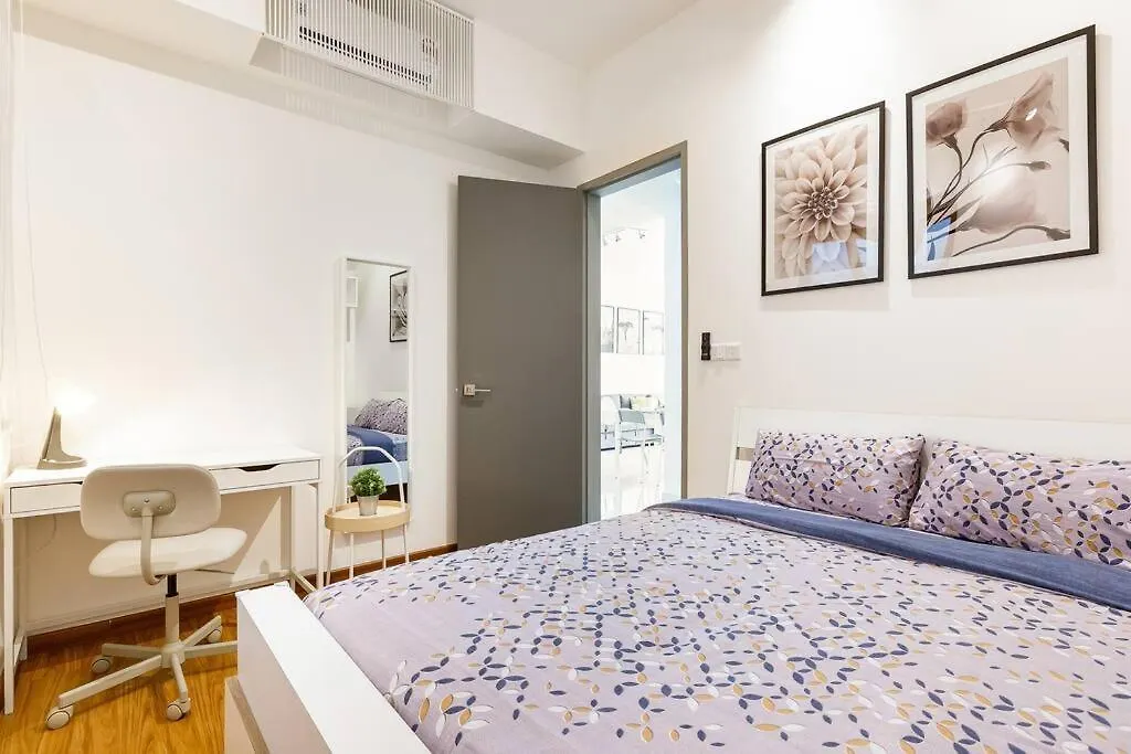9Min Drive To City Highfloor Aprmt City Skyline View Water Purifier George Town